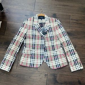 NWT Burberry Womens Blazer
